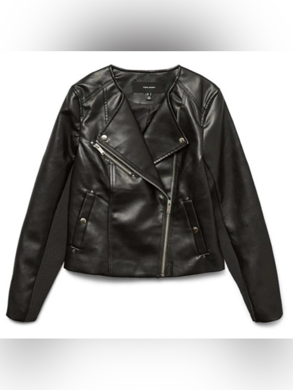 Vero Moda Riley Faux Leather Jacket - Picture 8 of 8